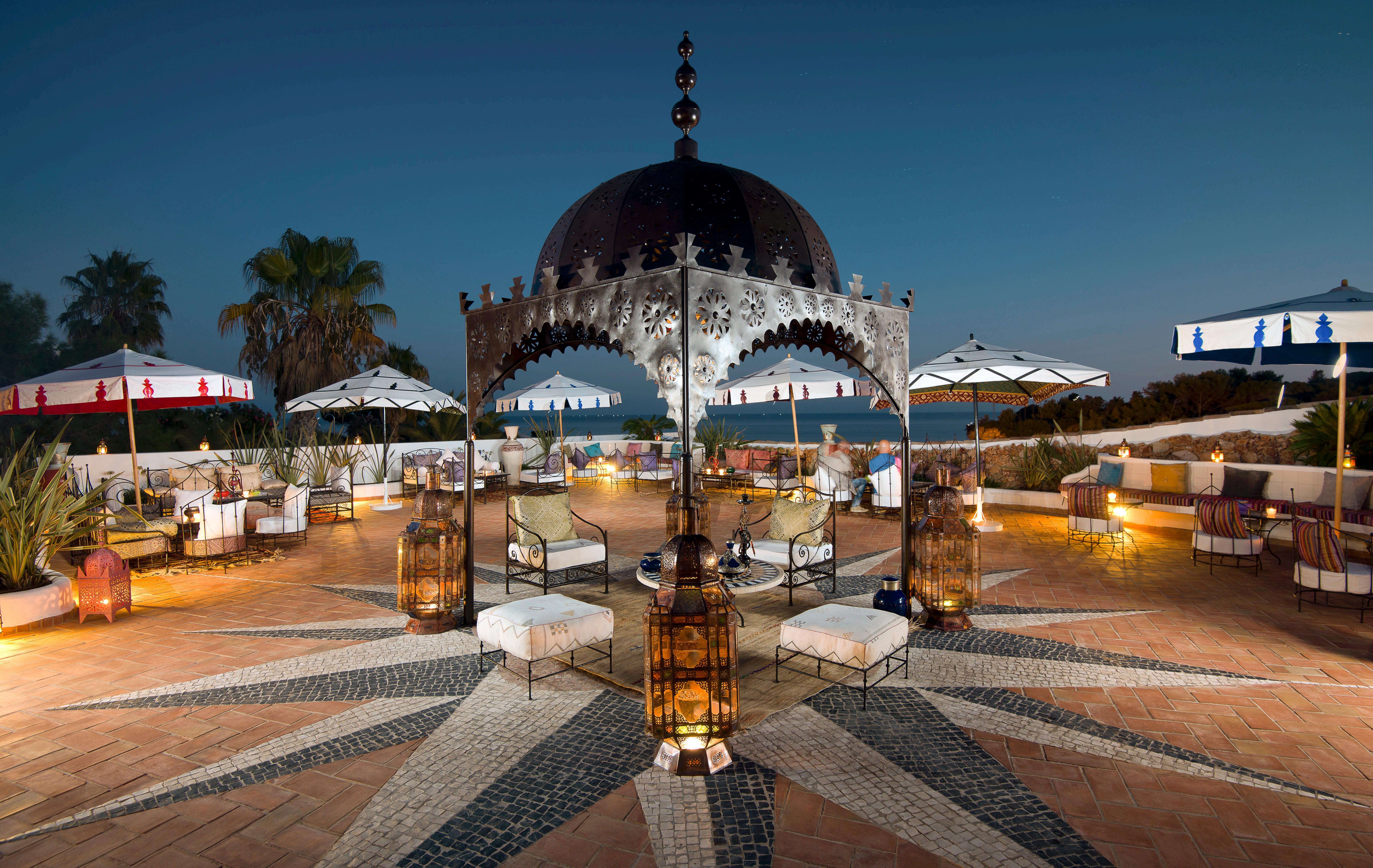 Vila Vita Parc Armação de Pêra Kültér fotó The main square of the resort